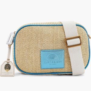 NWT Small Southbank Cotton Canvas Camera Crossbody Bag